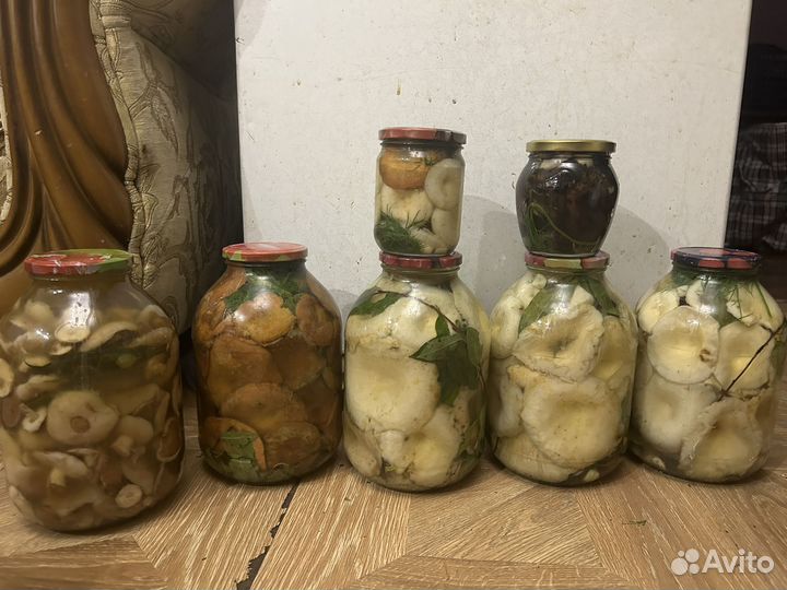 Грибы грузди соленые 3 литра