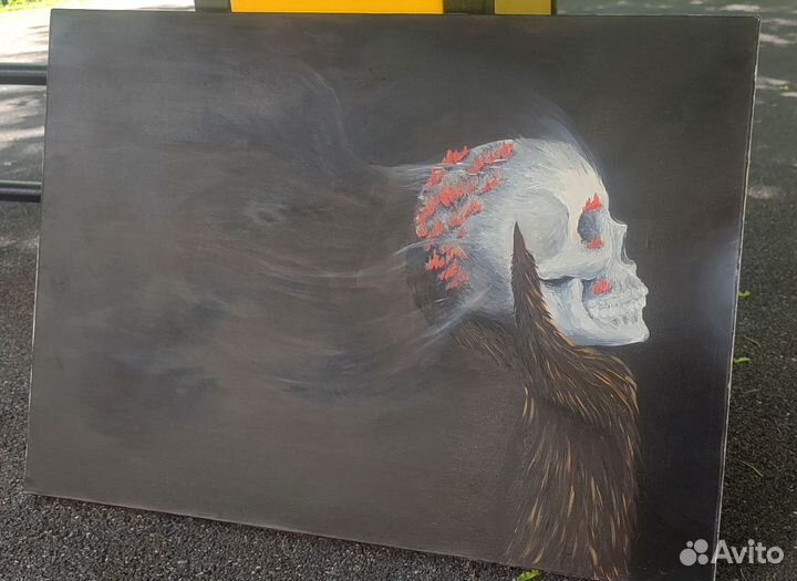 Картина маслом на холсте 70х50. Название 