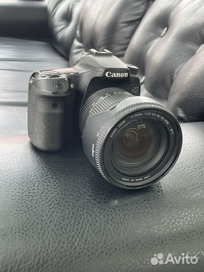 Фотоаппарат canon 70d, с обьективом sigma