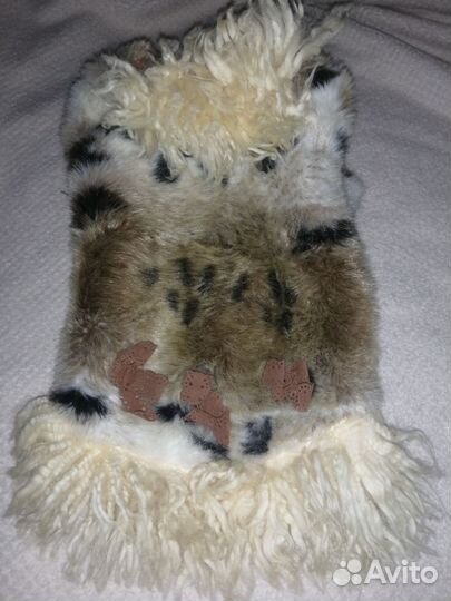 Искусственная шубка для собаки