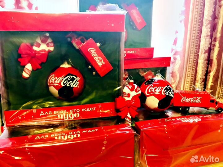 Новогодние Елочные игрушки Кока-кола