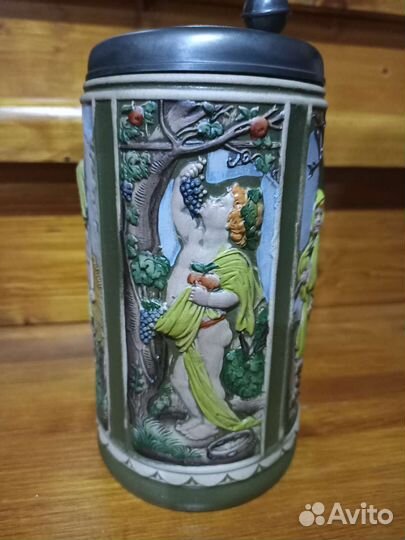 Кружка пивная Времена года Gerz Германия