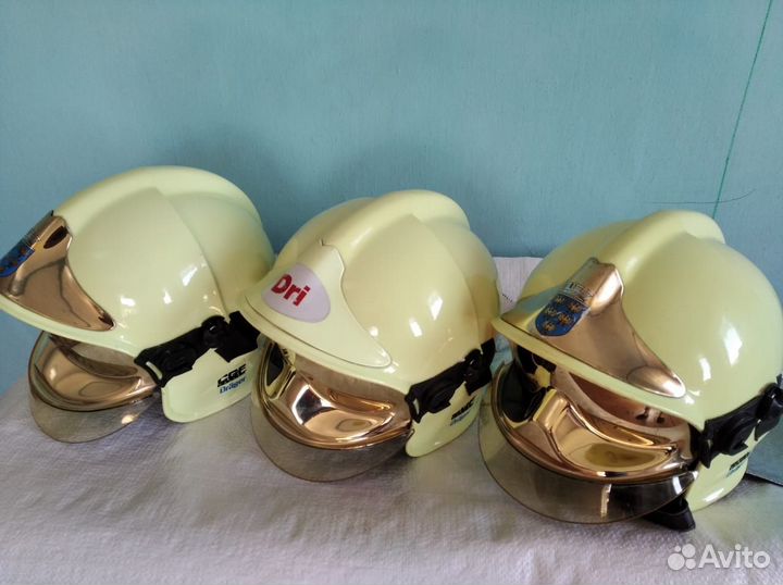 Шлем каска пожарного gallet