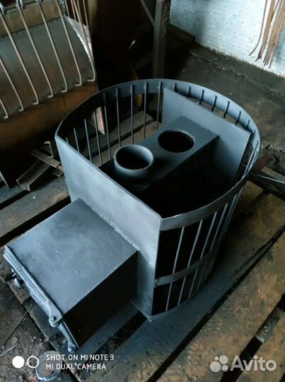 Банная печь настоящие 8мм