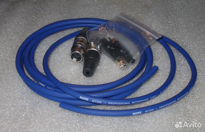 Межблочный кабель 2RCA - 2XLR