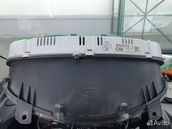 Приборная панель hyundai getz