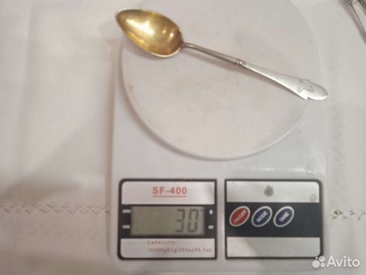 Набор Ложки чайные серебро 84