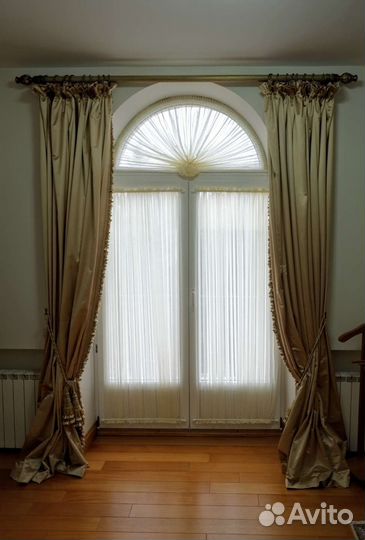 Дизайн, изготовление и навеска штор, жалюзи