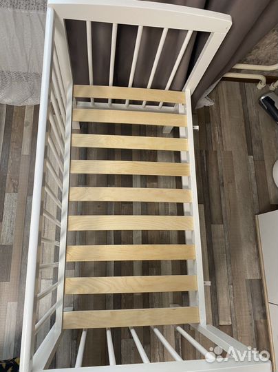 Приставная детская кроватка IKEA