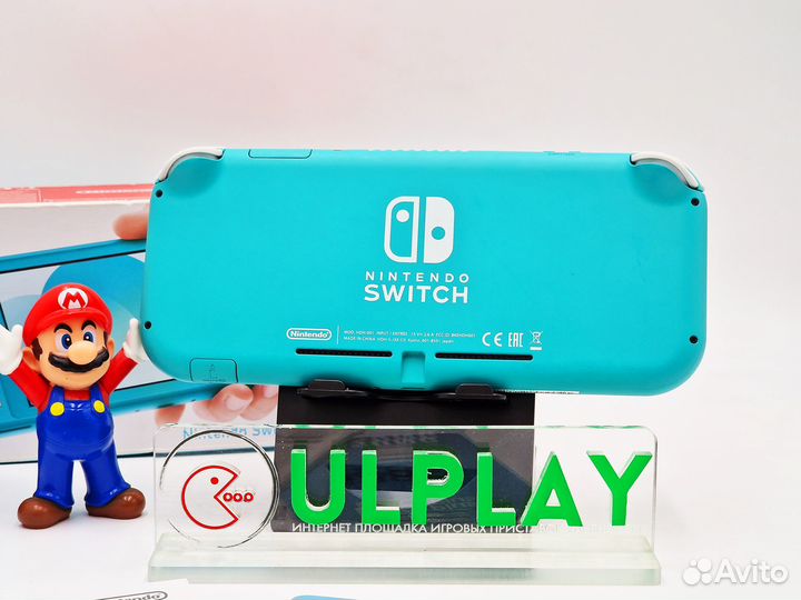 Nintendo Switch Lite (бирюзовый) прошитый + 128Gb