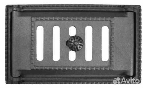 Дверка поддувальная каминная крашеная дп-2А (250х