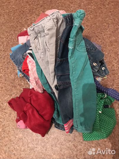 Вещи пакетом на девочку
