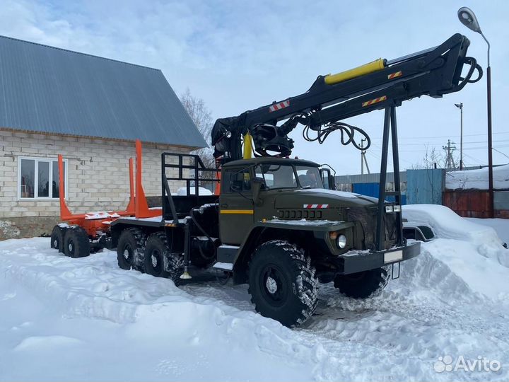 Урал 5557 с КМУ, 1986