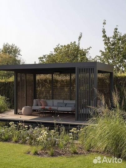 Мангальная зона Мангал с крышей