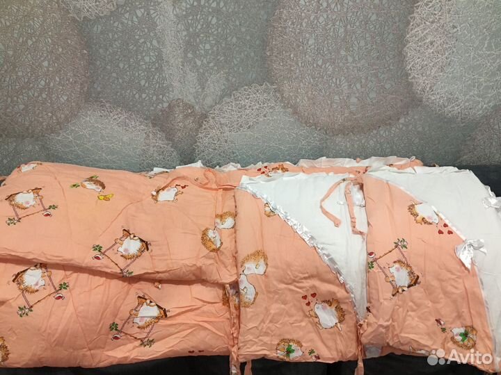 Бортики в детскую кроватку