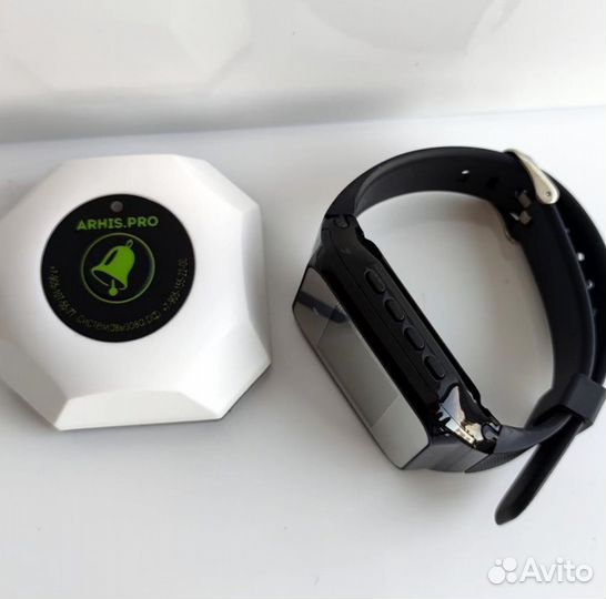 Беспроводная система/кнопка вызова официанта часы