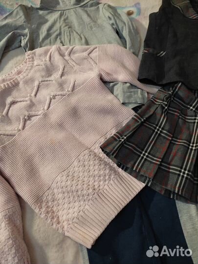 Вещи пакетом на девочку 122-128