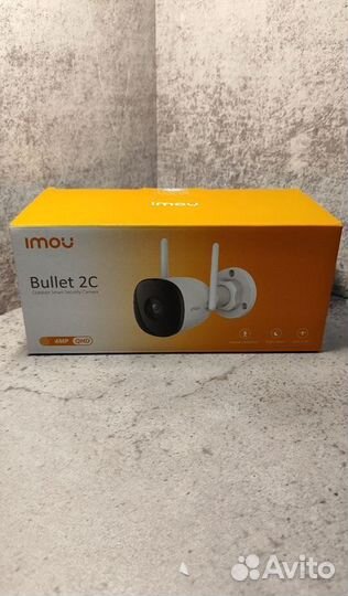 Wifi камера видеонаблюдения imou bullet 2c 4mp