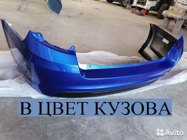 Бампера Granta FL в цвет кузова