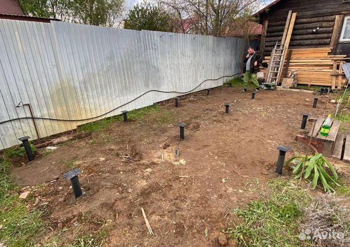 Сваи винтовые для фундамента