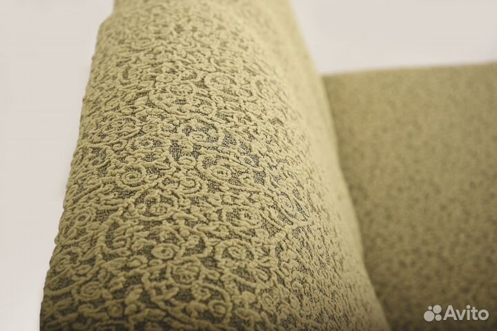 Набор чехлов для дивана и два кресла, Бежевый