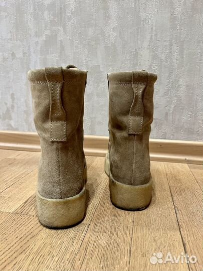 Ботинки Yeezy Season 4 Crepe Boot Taupe женские 36