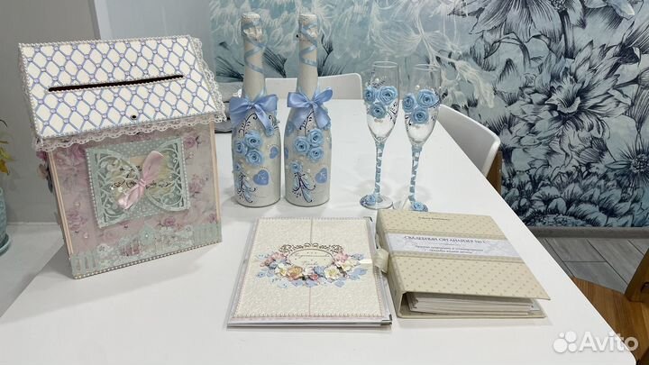 Свадебные аксессуары на стол