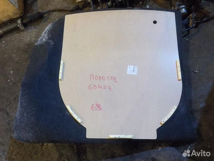 Обшивка багажника volkswagen polo