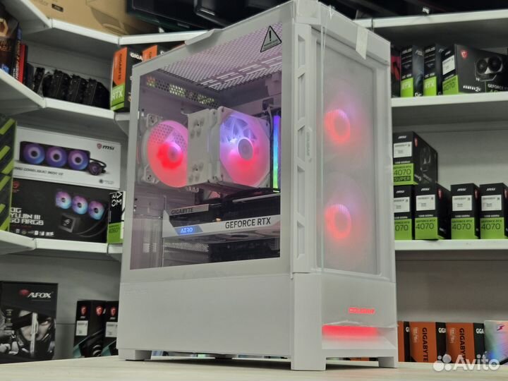 Игровой красавец i5 14400f + RTX 4060 ti