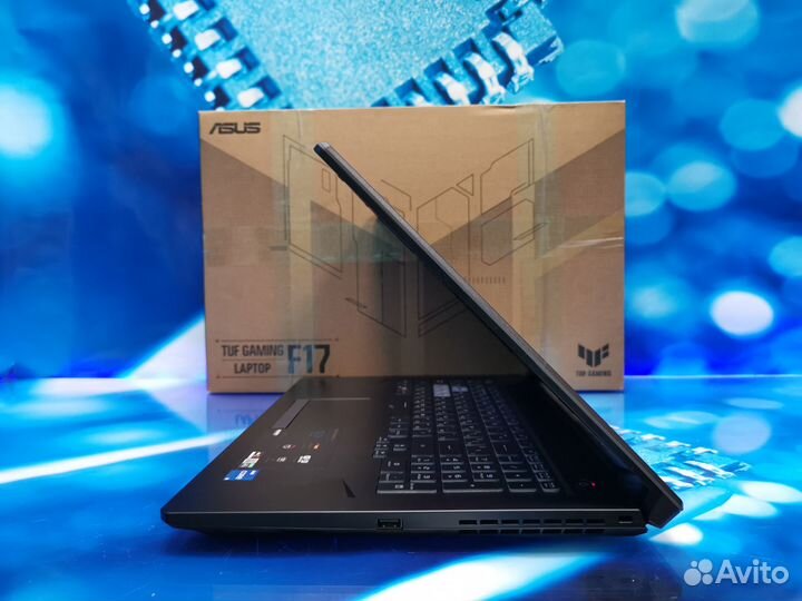 17.3 Игровой Asus TUF на i5 11400H/RTX 3050/144 Гц