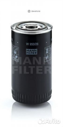 Mann-filter W95026 Фильтр масляный