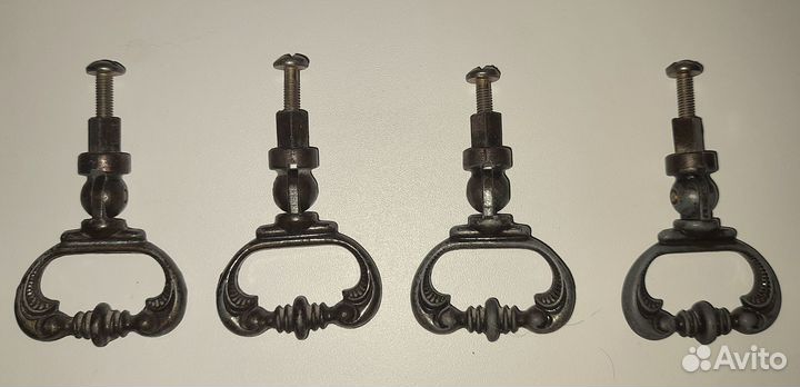 Мебельные ручки 4 шт. времен СССР
