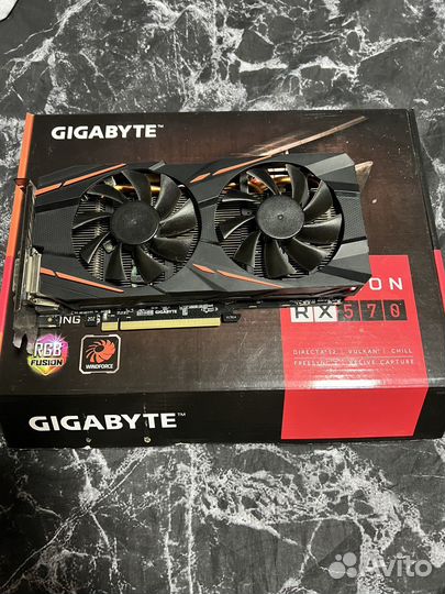 Видеокарта amd rx 570 4gb