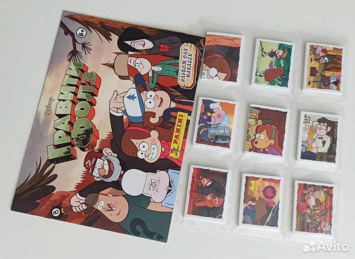 Panini Gravity Falls - Альбом и полный сет наклеек