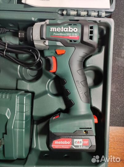 Новый Аккумуляторный гайковерт Metabo PowerMaxx SS