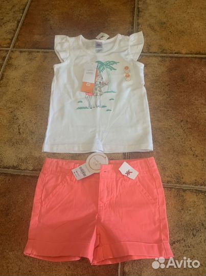 Gymboree новый комплект на лето из США 5-6 лет