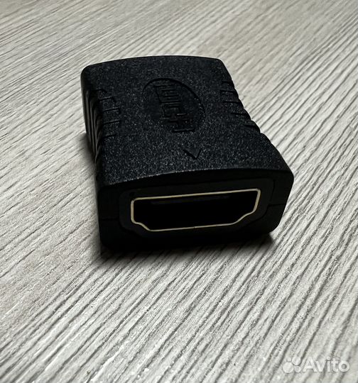 Соеденитель переходник hdmi-hdmi мама-мама