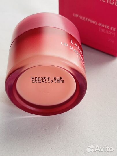 Laneige маска для губ восстанавливающая