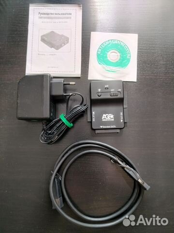 Адаптер-переходник для HDD SSD AgeStar 3fbcp1 купить в Санкт-Петербурге ...