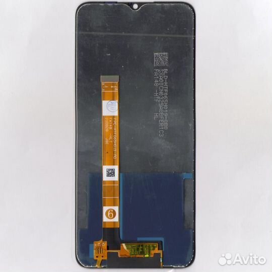 Дисплей для Realme C3 с тачскрином черный