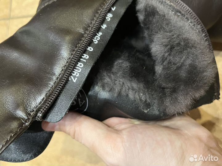 Полусапоги женские зимние 38