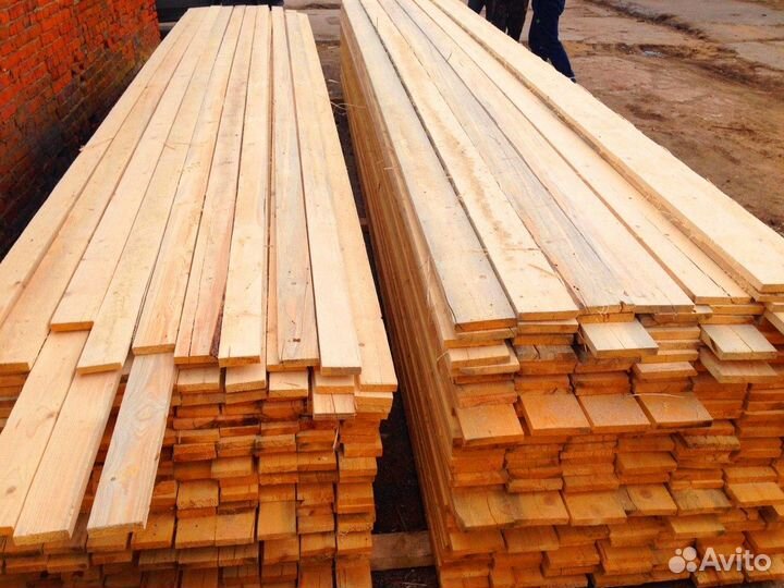 Строганная доска 45х140х6000мм, гарантия качества