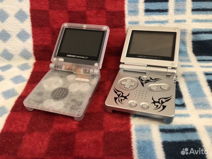 Game Boy Advance SP кастом и Tribal Limited Edit