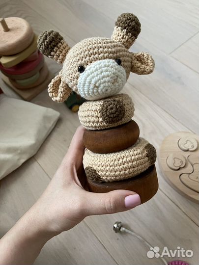 Развивающие игрушки 1-2 года djeco и другое