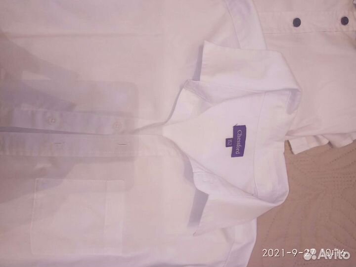 Брюки школьные и рубашка белая