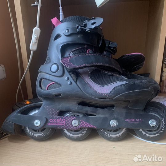 Женские роликовые коньки 38р