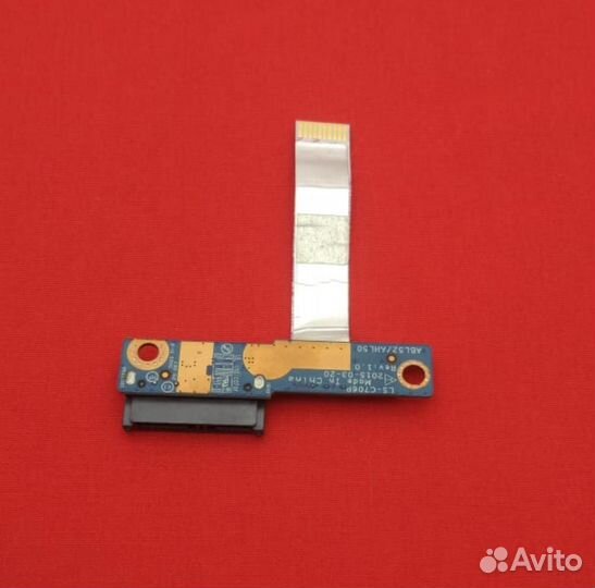 Плата подключения DVD-привода ноутбука HP 15-AC, 1