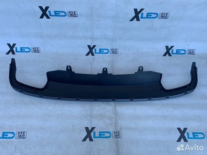 Диффузор Audi A6 C7 a6c7 S6 дорестайлинг вид реста