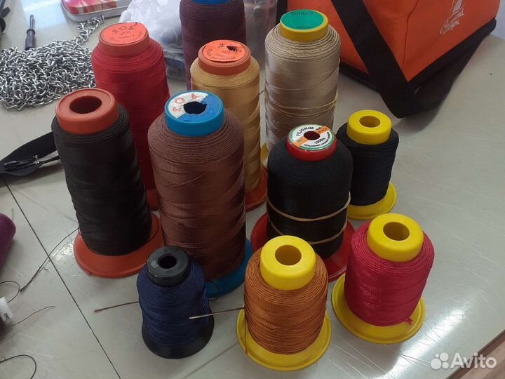 Нитки швейные