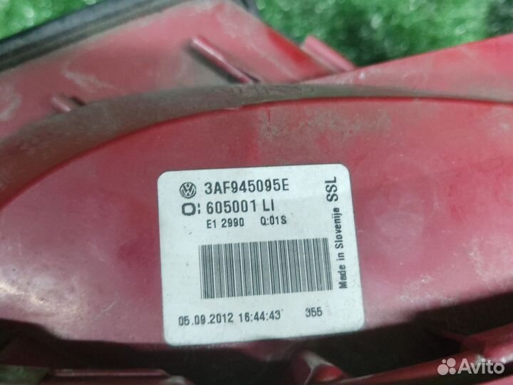 Фонарь левый VW Passat B7 универсал